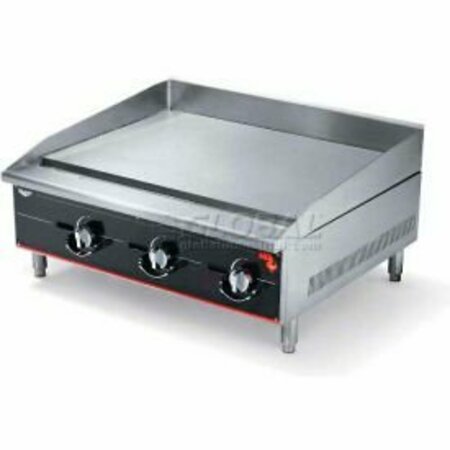 VOLLRATH CO Vollrath® Cayenne 36" Heavy Duty Gas Griddle, 936GGM, 3 Burners, 90000 BTU 936GGM